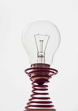 A Lightbulb in an Eggcup :)