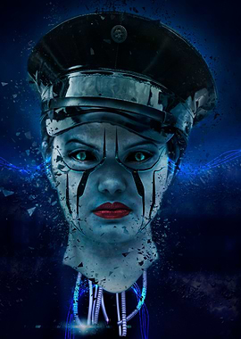 Combination of photography and 3d art using a model cal ...