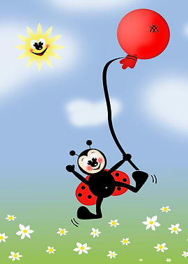 Funny Ladybug CB