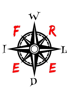 Wild And Free Compass