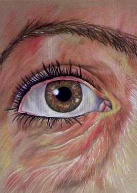 eye 6 - part of a serie of expresive eye illustrations ...