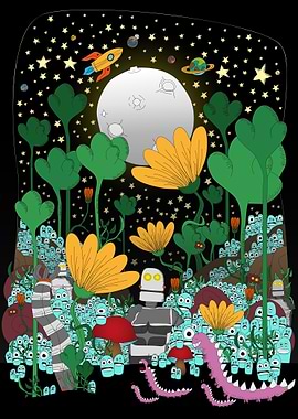 Night monsters forest