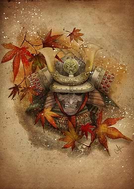 Late autumn samurai
