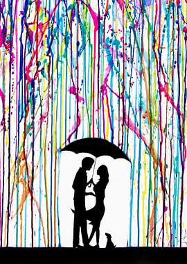 'Two Step' by Marc Allante From the rain silhouette se ...
