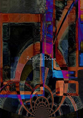 Rising From Darkness modern abstract art by Corbin Henr ...