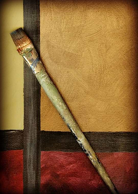 Artist Brush modern art by Corbin Henry.