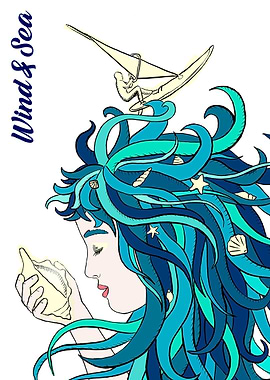 Strong wind and big waves is a joy