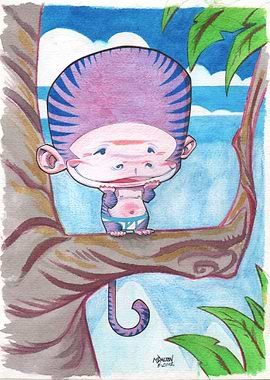 'Monkeypants' - Created in