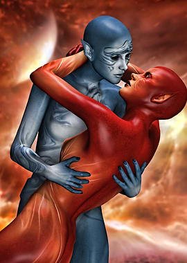Fire and Ice: return to Middian. One of my fantasy art ...