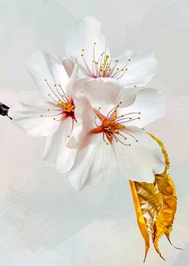 Pearly Sakura Flowers