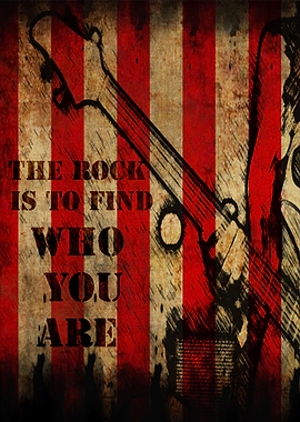 the rock is to find who you are