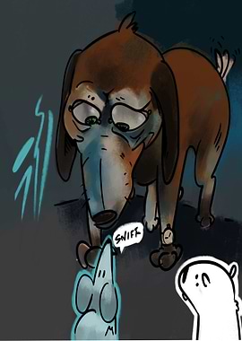 perro fantasma y amigos