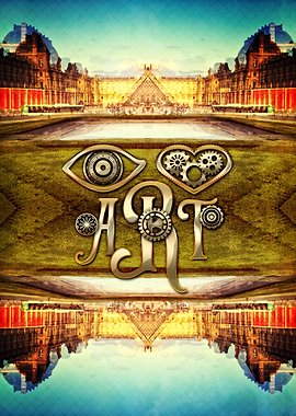Eye Heart Art Louvre Museum Paris da Vinci Gears - I to ...