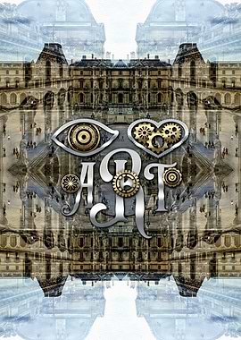 Eye Heart Art Louvre Silver Paris da Vinci Gears - I to ...