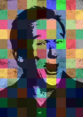 Robin Williams Patchwork Portrait