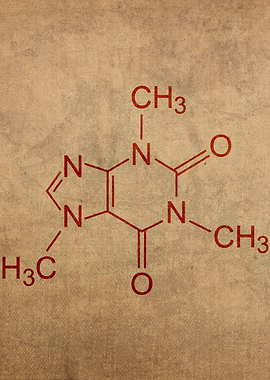 Caffeine Molecule