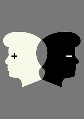 Middle Think - Be happy, always thinking between positi ...