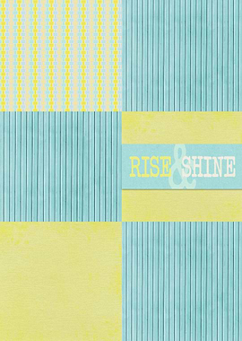 pastel squared and patterned design