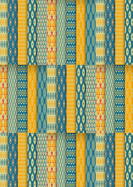 colorful stripes and patterns design