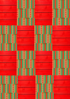 colorful squares and patterns design