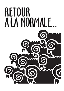 This art was on the streets of Paris during the protest ...