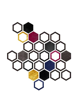 geometric hexagons