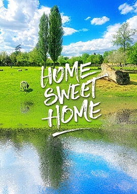 Home Sweet Home Pastoral Versailles Chateau Country Lan ...