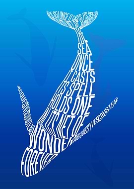 Whale song. The sea,once i