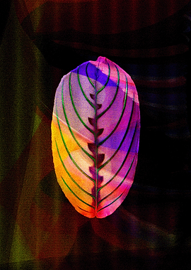 'leaf (blatt)' self developed, computer generated and f ...