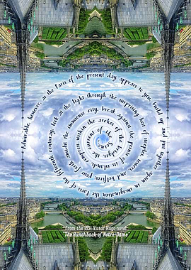 Notre-Dame Cathedral Spire Paris Victor Hugo Novel - I ...