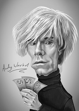 Andy Warhol Caricature
