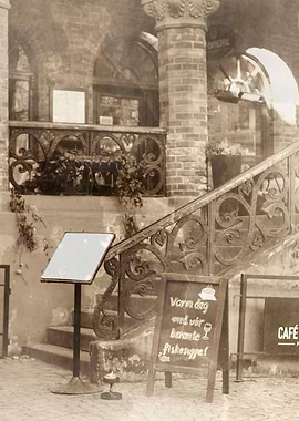 Cafe Cathedral in Oslo, Norway
