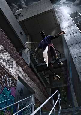 Modern urban depiction of the Set (Seth) from the Egypt ...