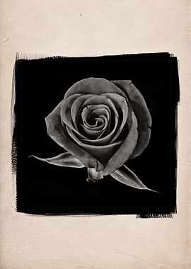 A closeup photographic studio still life of a blooming ...