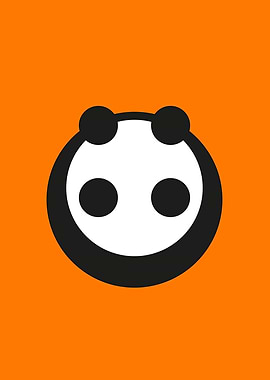 A most minimalist Panda 6 circles for a panda, no mor ...