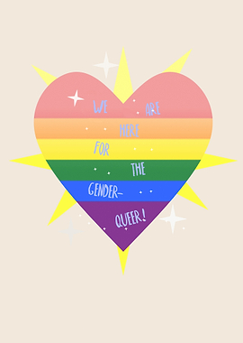 WE 'RE (WITH) THE QUEER! BY GASPONCEIt 's nice to stand ...