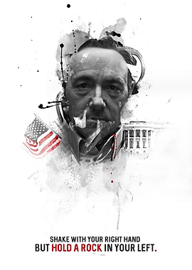 Shake with your right hand but hold a rock in your left ...