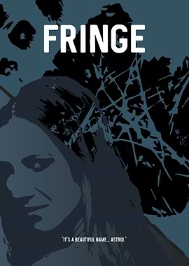 A minimalistic poster for the TV show 'Fringe'. Enjoy!