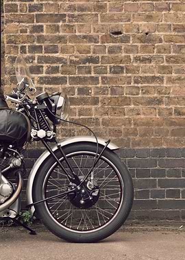Vincent HRD british motorcycle