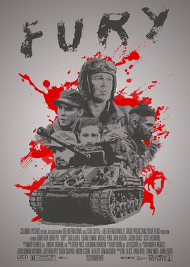Fury - Alternative Movie Poster