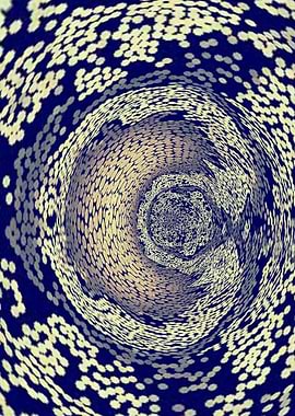 Kaleidoscope W, a starry design