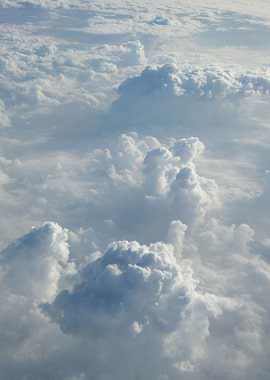 break through the clouds to feel the sun on your skin