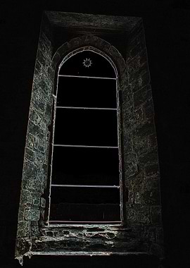 'Floating Window' As evening came the window left the b ...