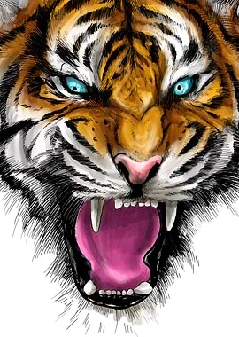 Ferocious Tiger