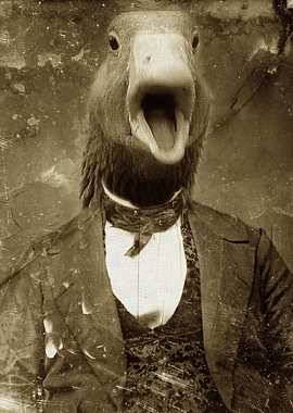 By using a combination of old american civil war images ...