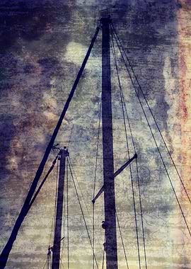 lowered sails in the winter