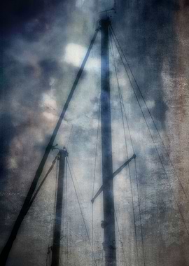 lowered sails in the winter