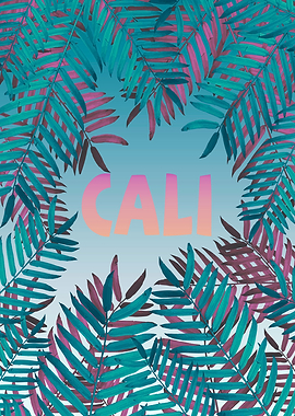 Bohemian botanical illustration