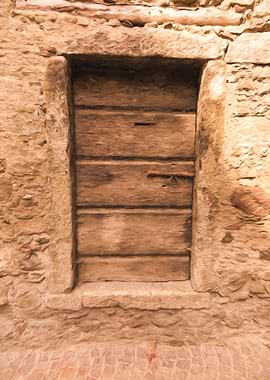 old door