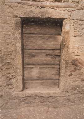 old door